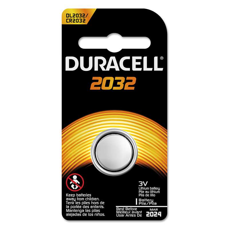 Lithium Dl2032 Button Cell Battery for Electronics, 3v, 6 pack