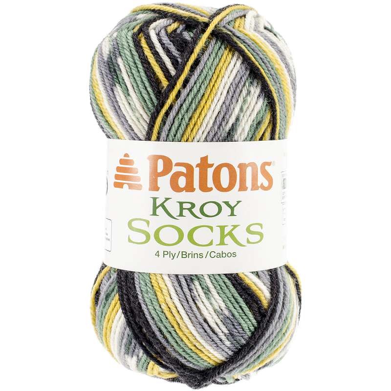 Kroy Socks Yarn Greener Pastures Jacquard