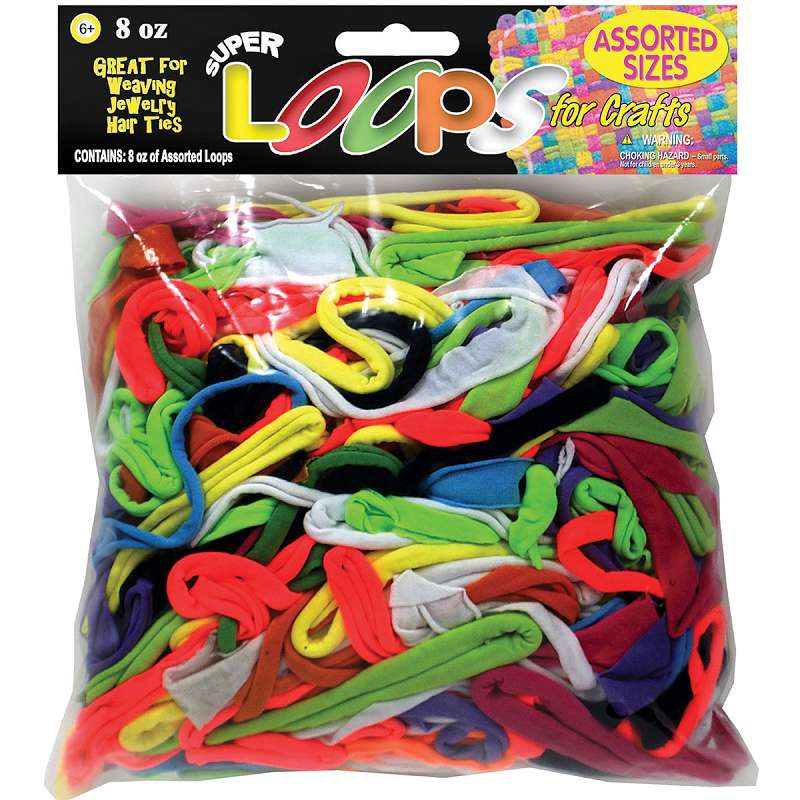 Polyester Loops 8oz  Assorted 