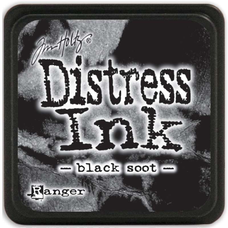 Distress Mini Ink Pad Black Soot