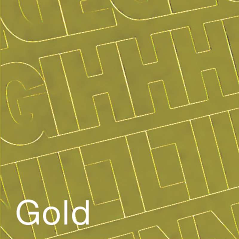 Permanent Adhesive Vinyl Letters & Numbers 3" 160/Pkg Gold