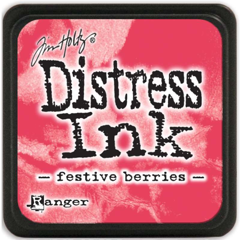 Distress Mini Ink Pad Festive Berries