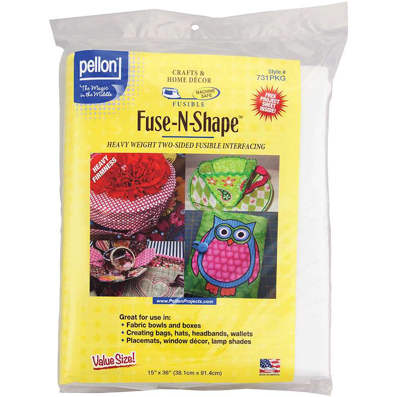 Fuse-N-Shape Heavyweight Fusible Interfacing White 15"X36"