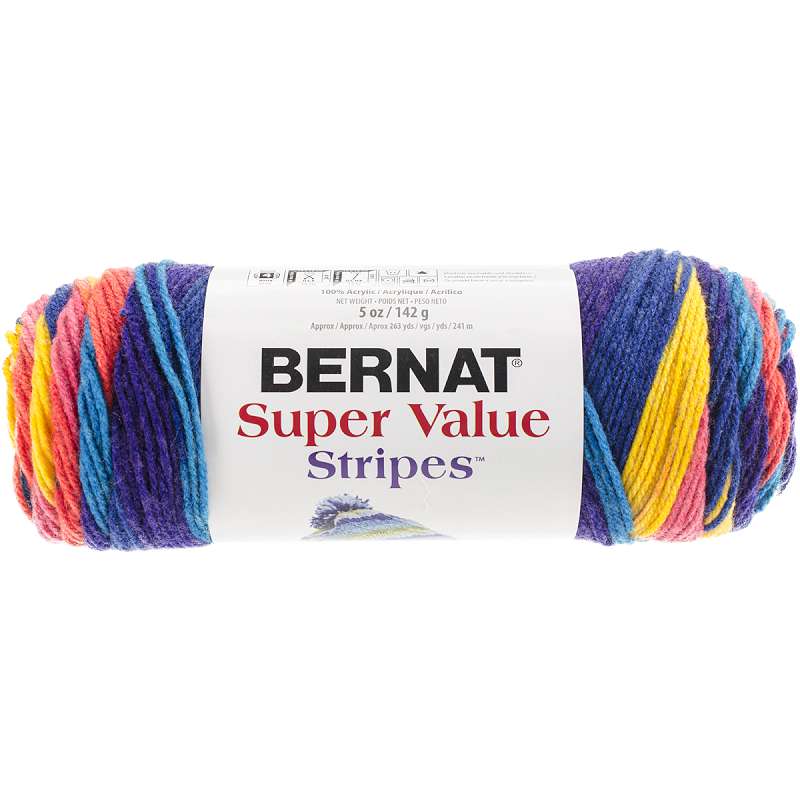 Super Value Stripes Yarn Candy Store