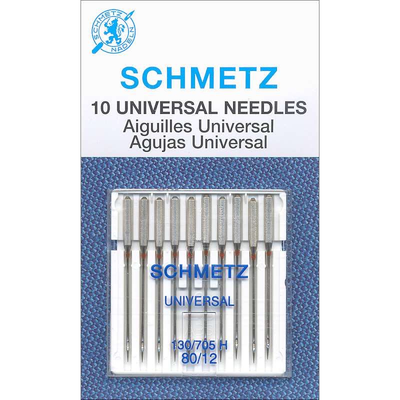 Universal Machine Needles  Size 80/12 10/Pkg