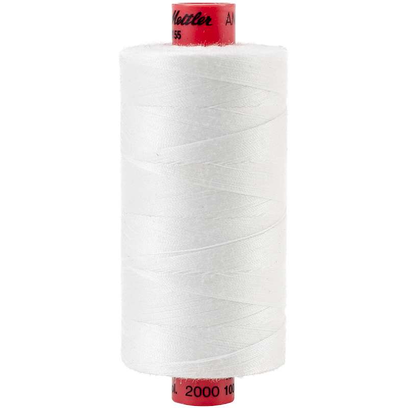 Metrosene 100% Core Spun Polyester 50wt 1,097yd White