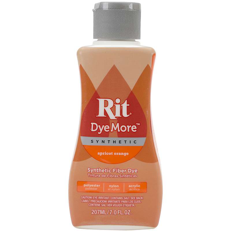 Rit Dye More Synthetic 7oz Apricot Orange