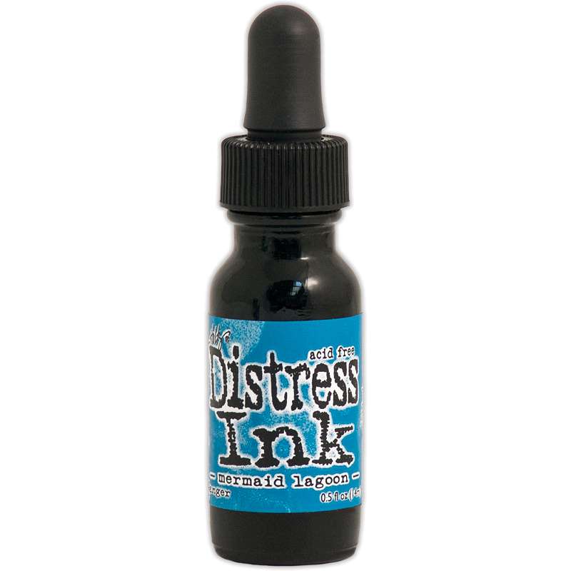 Distress Pad Re-Inker .5oz Mermaid Lagoon