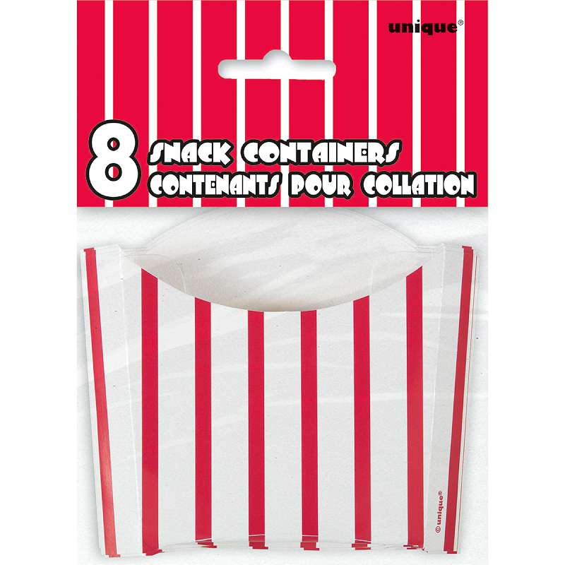 Snack Containers 3.75"X3.25"X1.25" 8/Pkg  