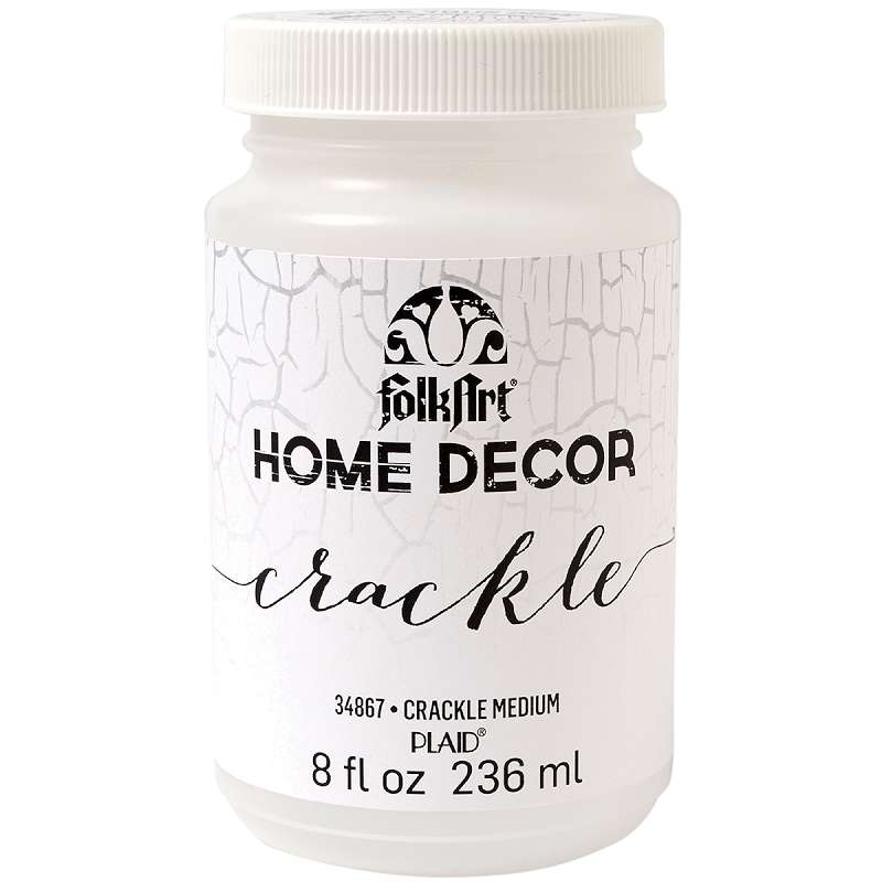 FolkArt Home Decor Crackle Medium 8oz  
