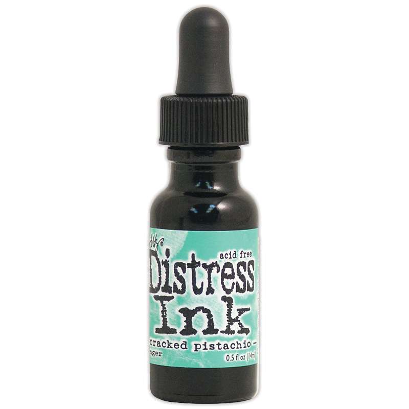 Distress Pad Re-Inker .5oz Cracked Pistachio