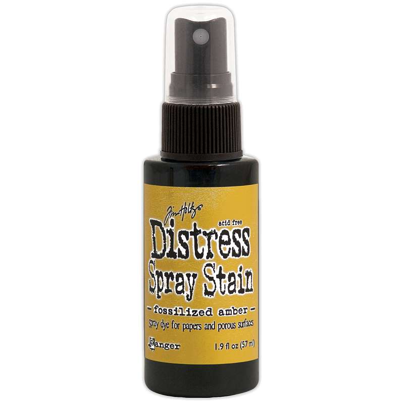 Distress Spray Stain 1.9oz Fossilized Amber