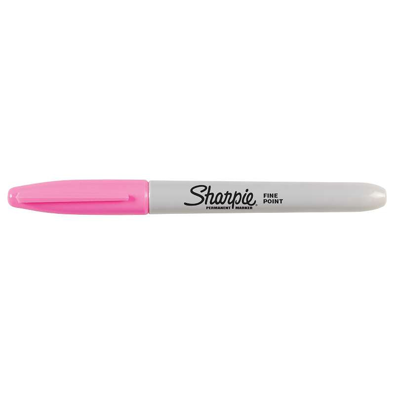 Sharpie Fine Point Permanent Marker Open Stock Pink
