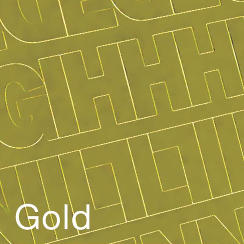Permanent Adhesive Vinyl Letters & Numbers 1" 183/Pkg Gold