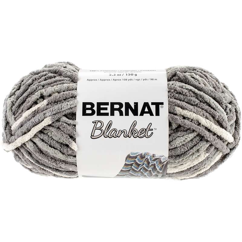 Blanket Yarn Silver Steel