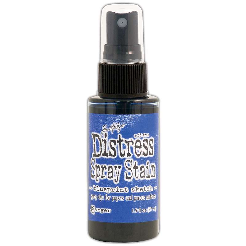 Distress Spray Stain 1.9oz Blueprint Sketch