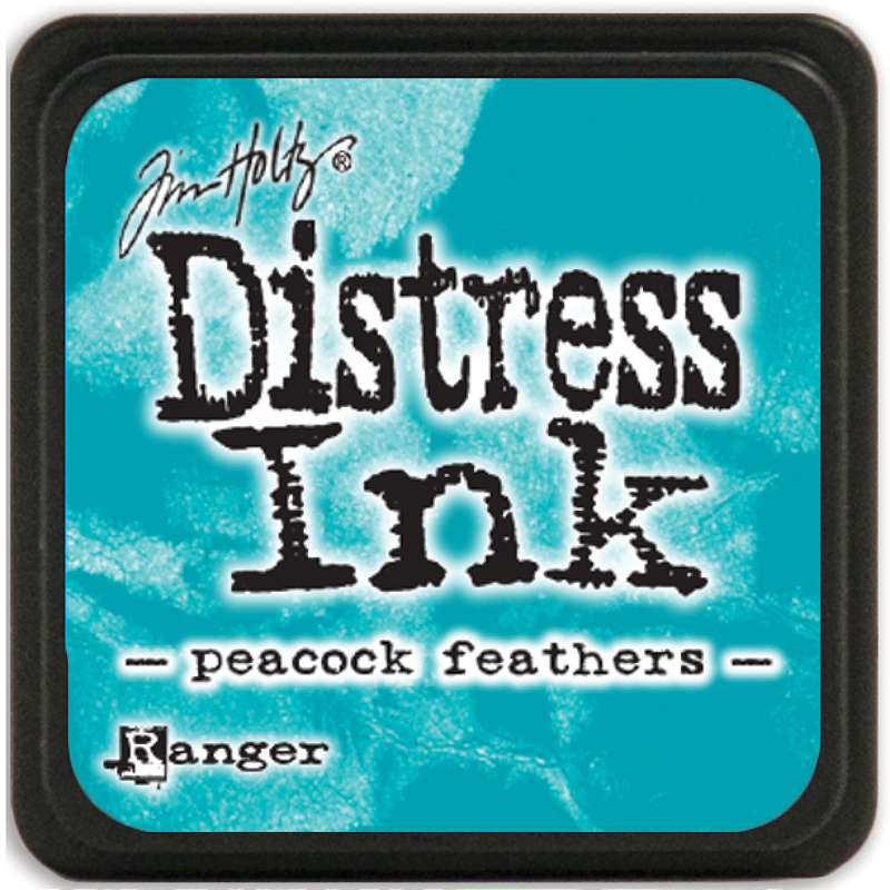 Distress Mini Ink Pad Peacock Feathers