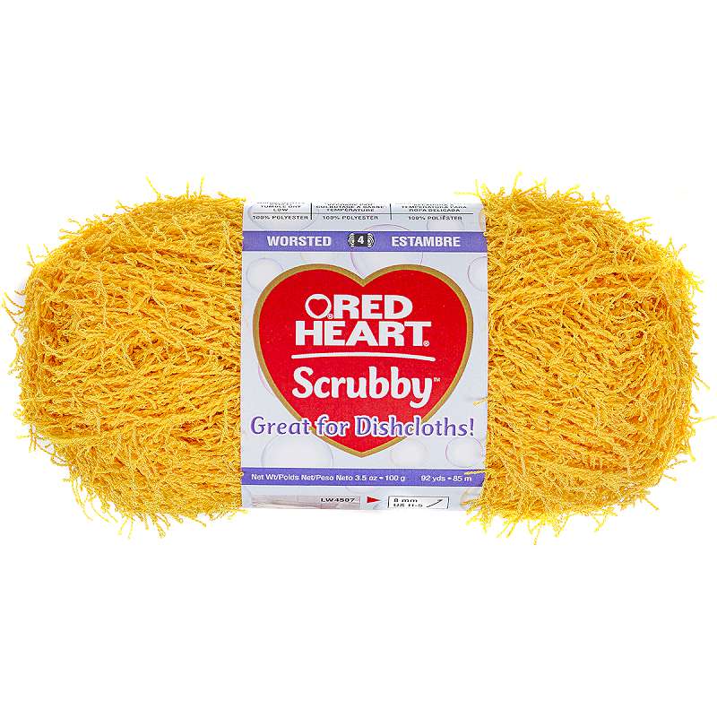Red Heart Scrubby Yarn Duckie