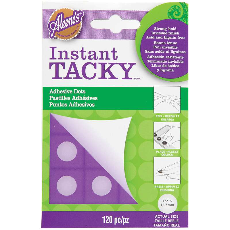 Aleene's Adhesive Dots .5" 120/Pkg