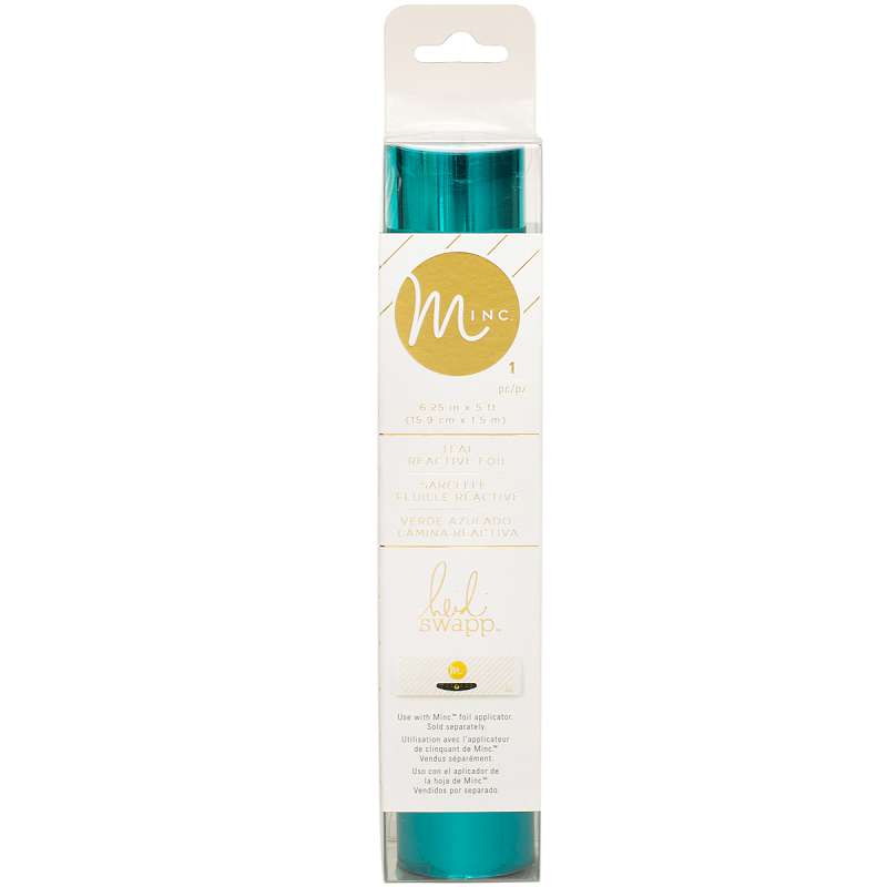 Minc Reactive Foil 6"X5' Roll Teal
