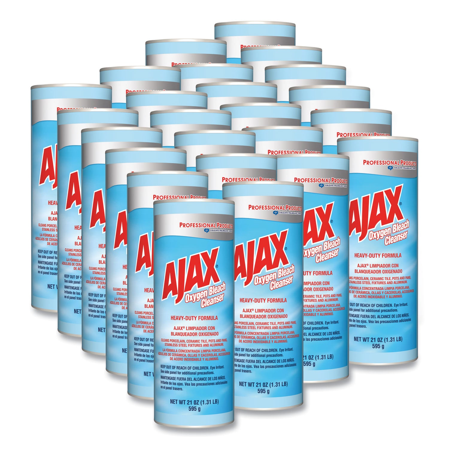 Ajax® Oxygen Bleach Powder Cleanser, 21oz Canister