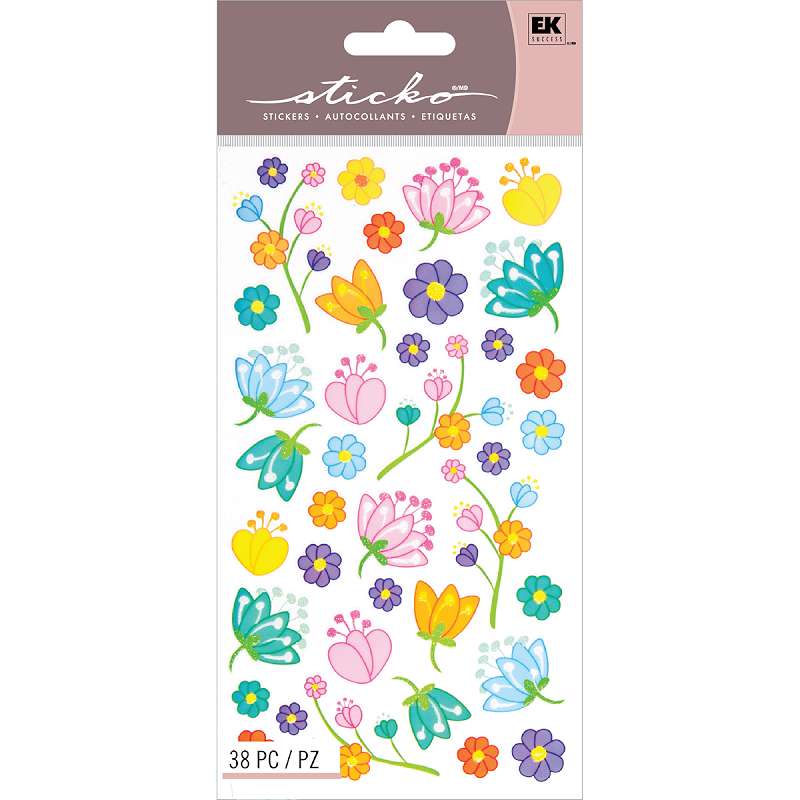 Sticko Stickers Floral Jubilee