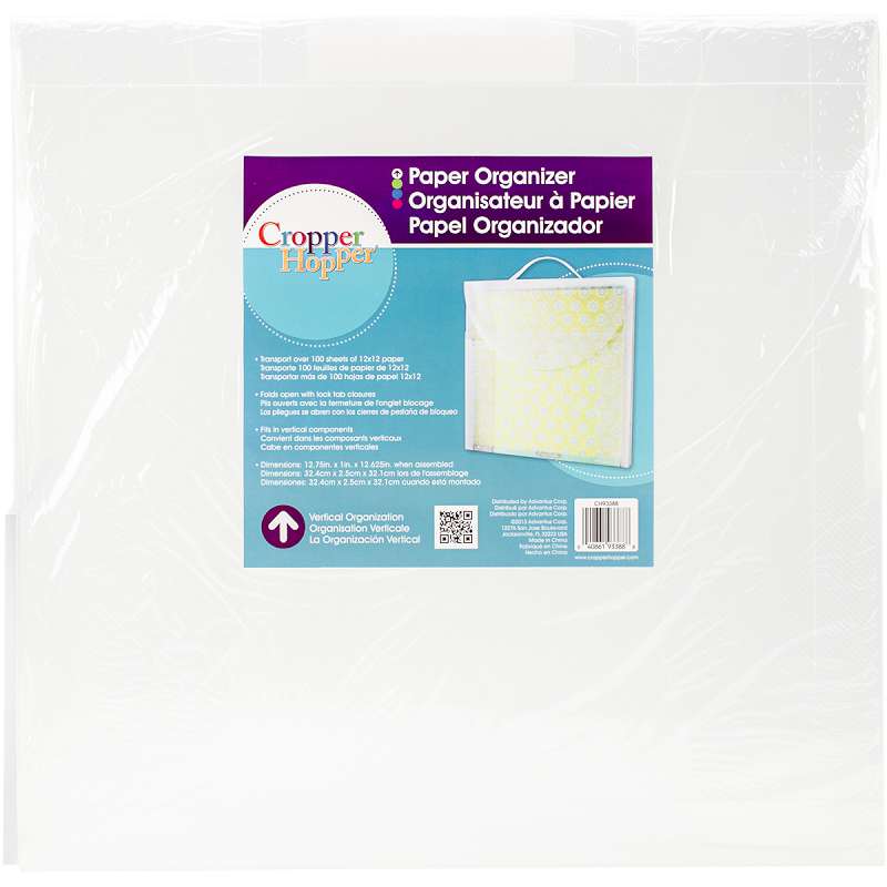 Cropper Hopper Paper Organizer 12"X12"