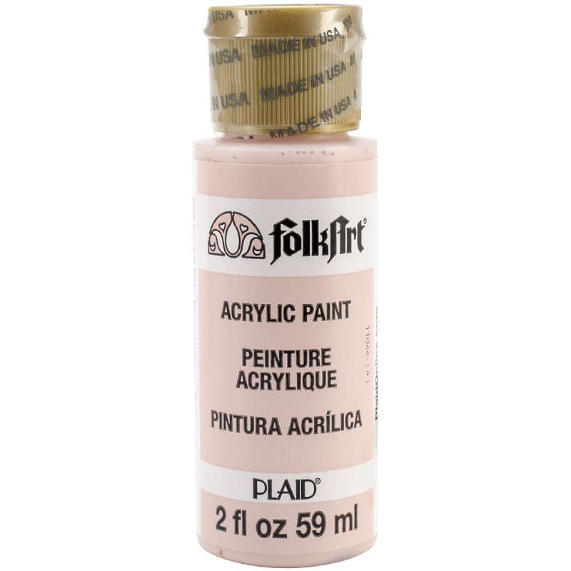 FolkArt Acrylic Paint 2oz Seashell Pink