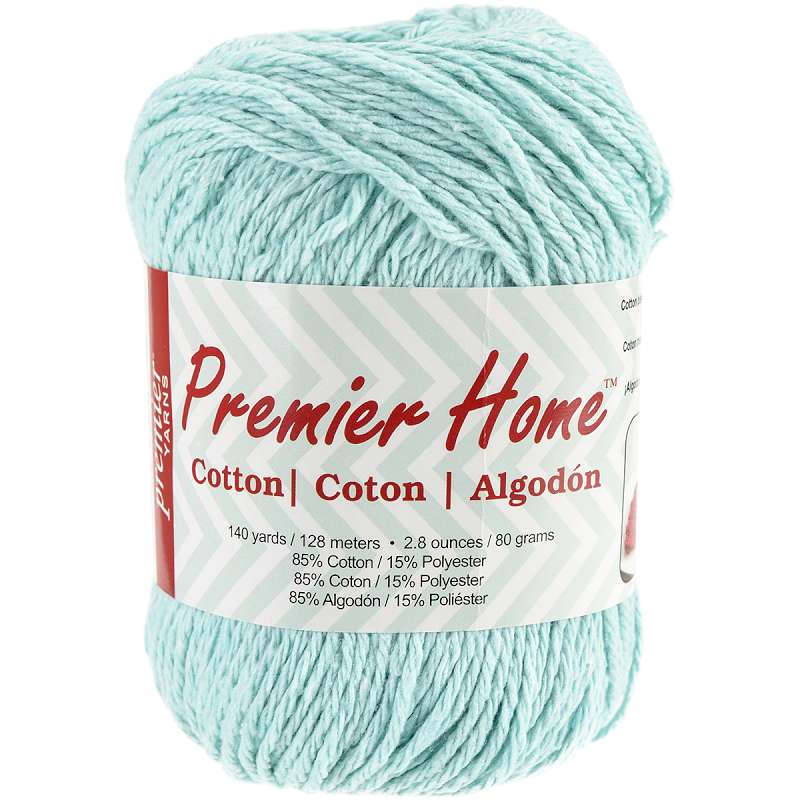 Home Cotton Yarn - Solid Pastel Blue