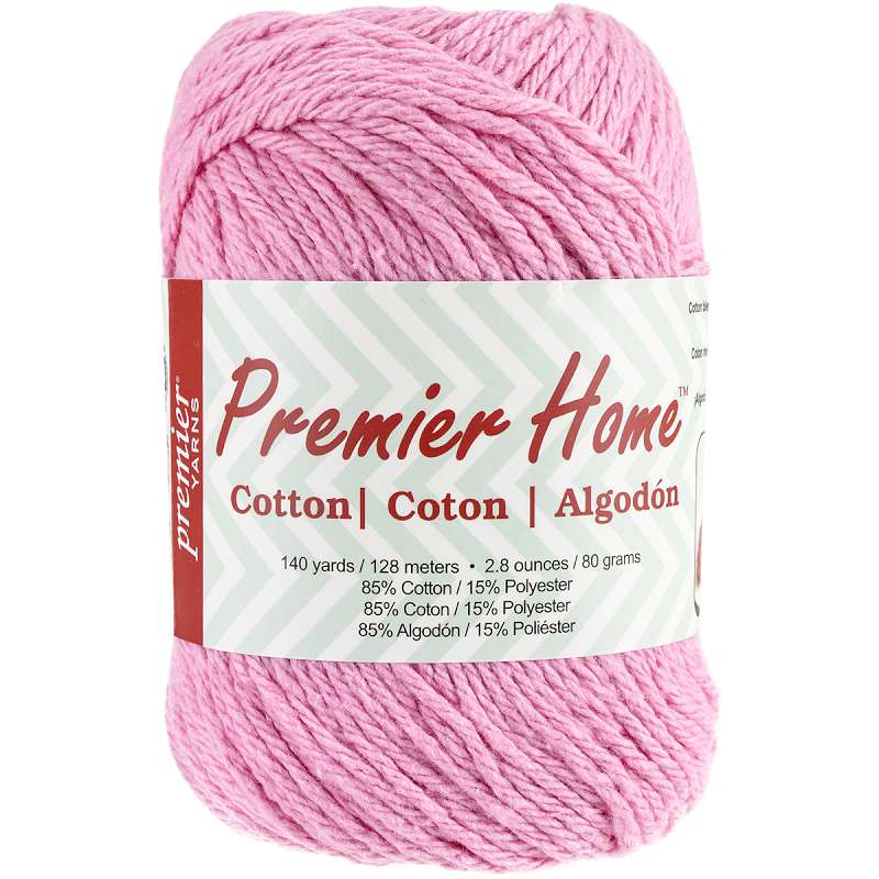 Home Cotton Yarn - Solid Pastel Pink