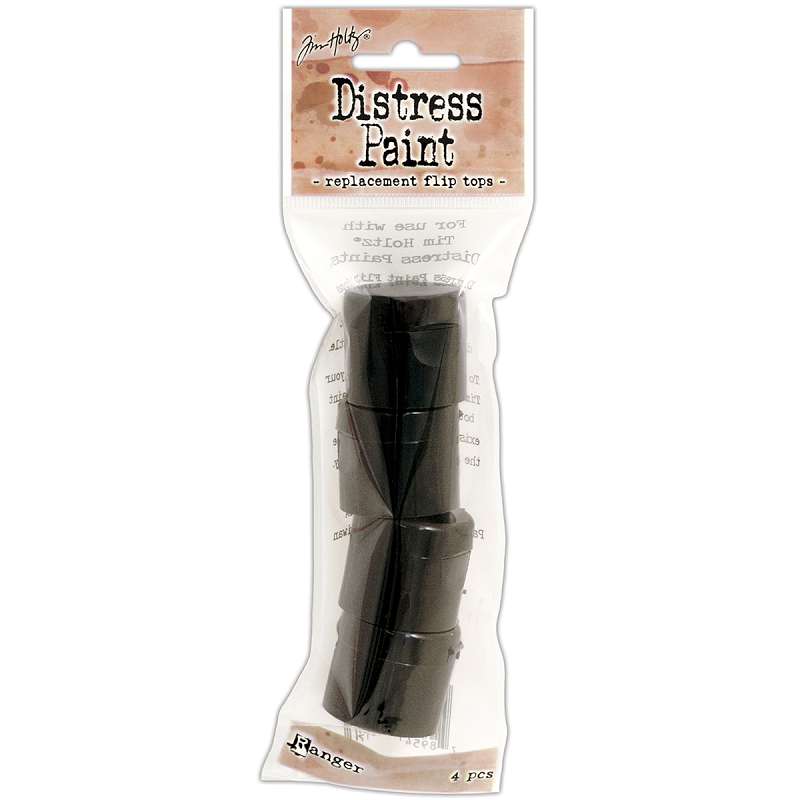 Distress Paint Replacement Flip Tops 4/Pkg 