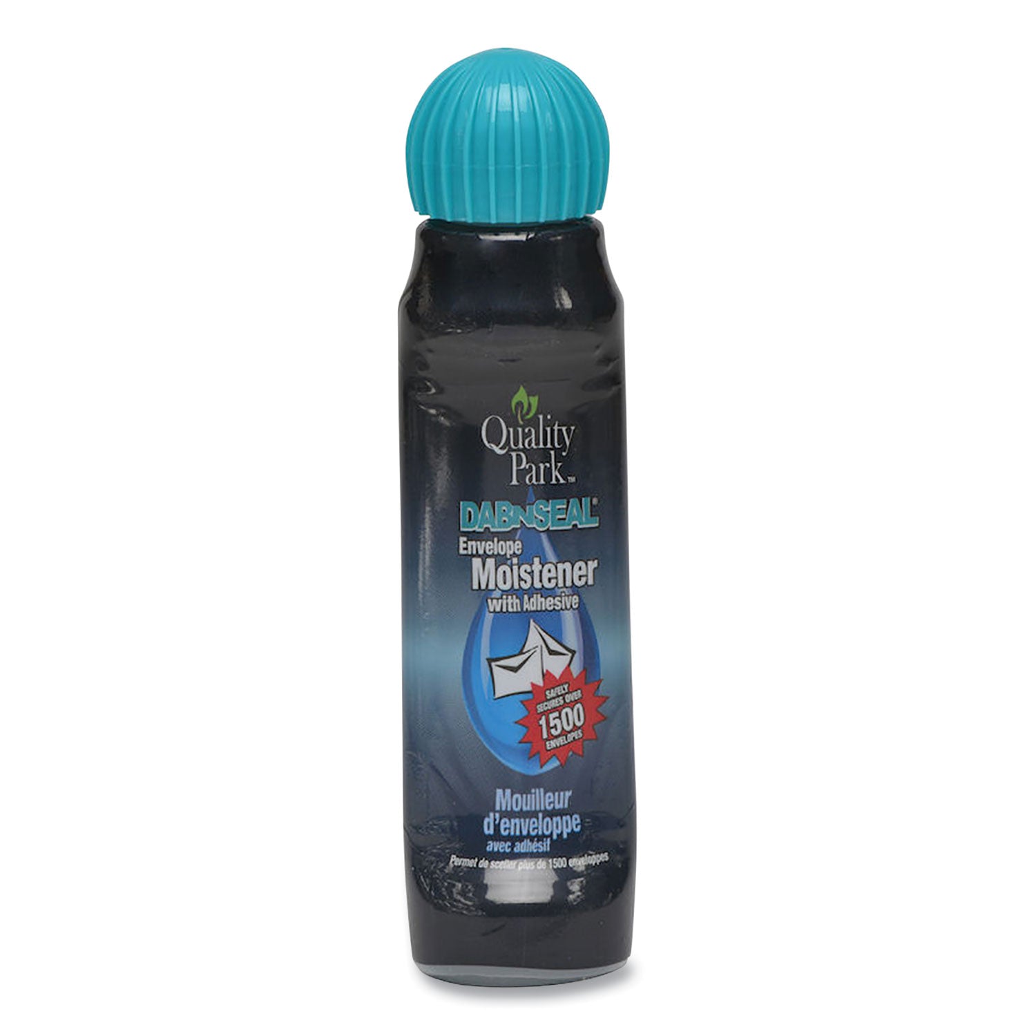 Quality Park™ Envelope Moistener w/Adhesive, 50 mL, Green