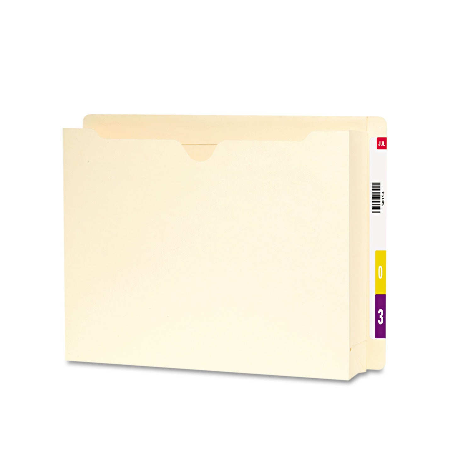 Smead® End Tab File Jacket, 2" Accordion Expansion, 12 3/8 x 9 1/2, 14 Pt. Mla, 25/Box