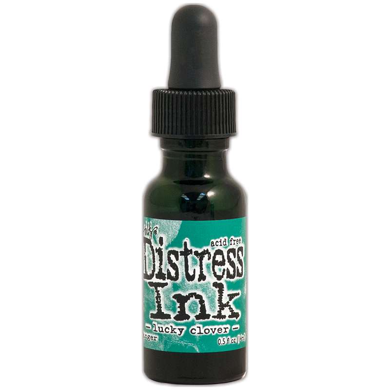Distress Pad Re-Inker .5oz Lucky Clover