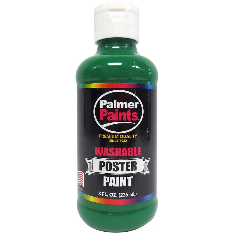 Washable Poster Paint 8oz Green