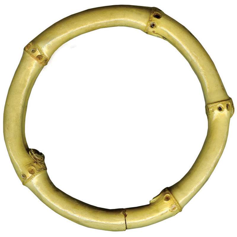 Natural Bamboo Ring 3" Small