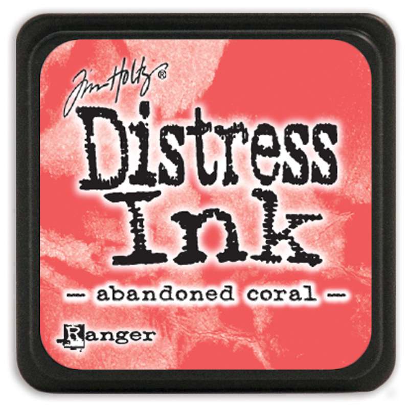 Distress Mini Ink Pad Abandoned Coral