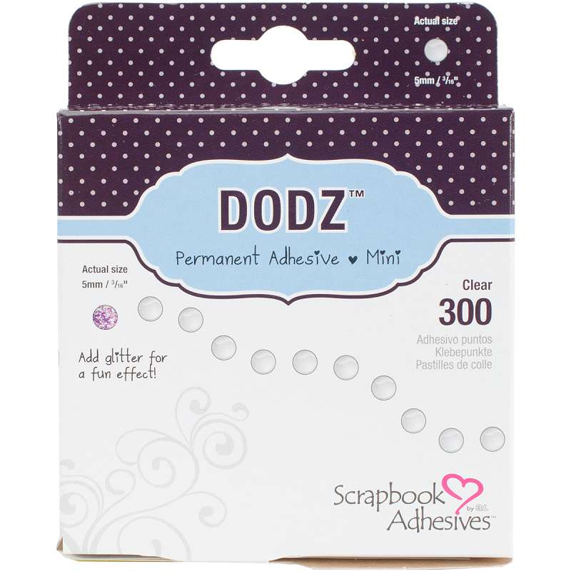 Dodz Adhesive Dot Roll Mini .0625" 300/Pkg