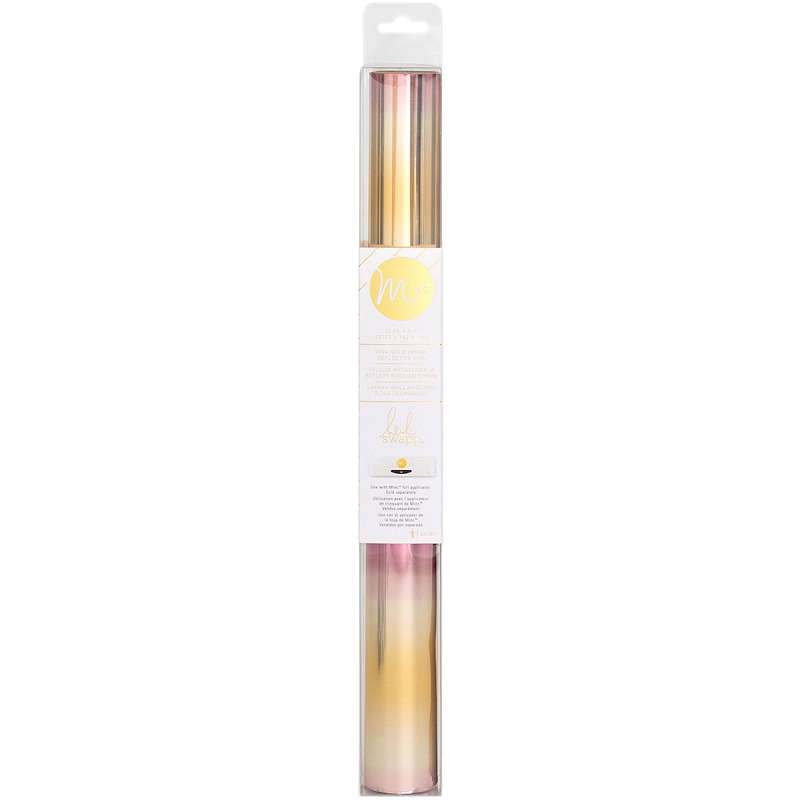 Minc Reactive Foil 12.25" Pink/Gold Ombre 5' Roll