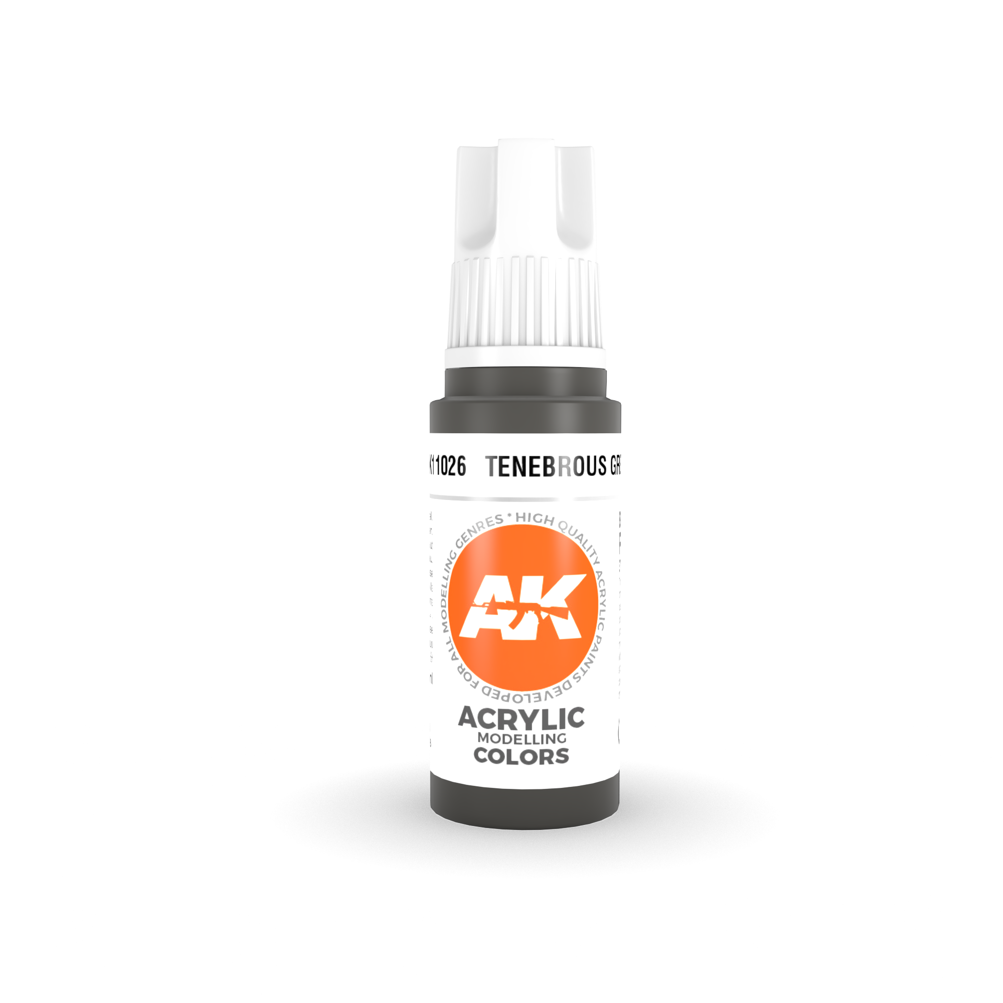 Tenebrous Grey 3G Acrylic Paint 17ml Bottle