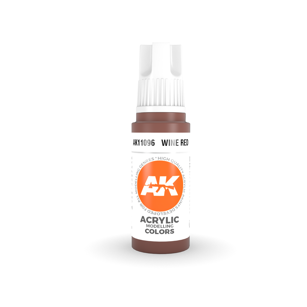 Wine Red 3G Acrylic Paint 17ml Bottle