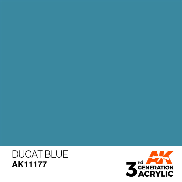 Ducat Blue 3G Acrylic Paint 17ml Bottle
