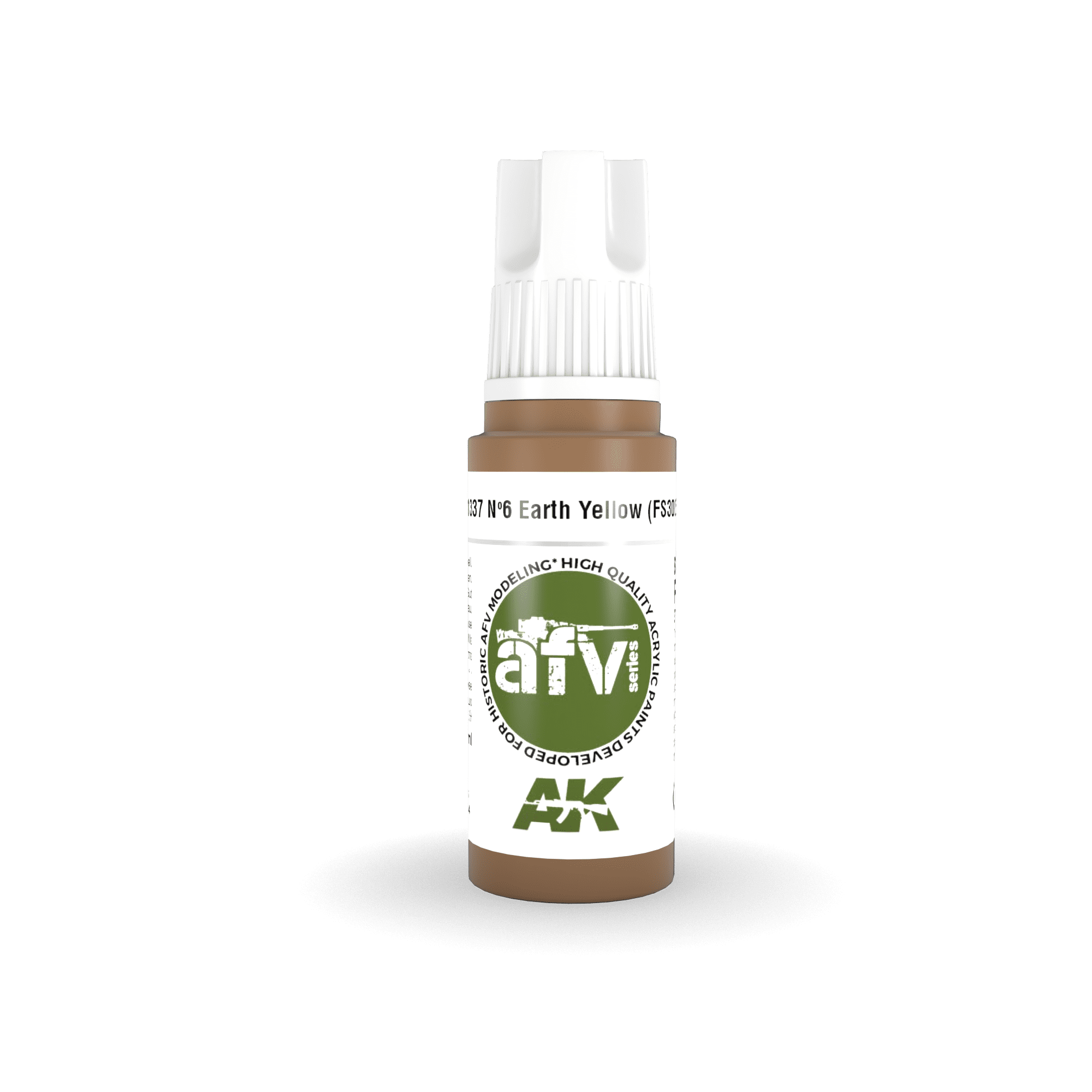 AFV Series: Nº6 Earth Yellow FS30257 3G Acrylic Paint 17ml Bottle