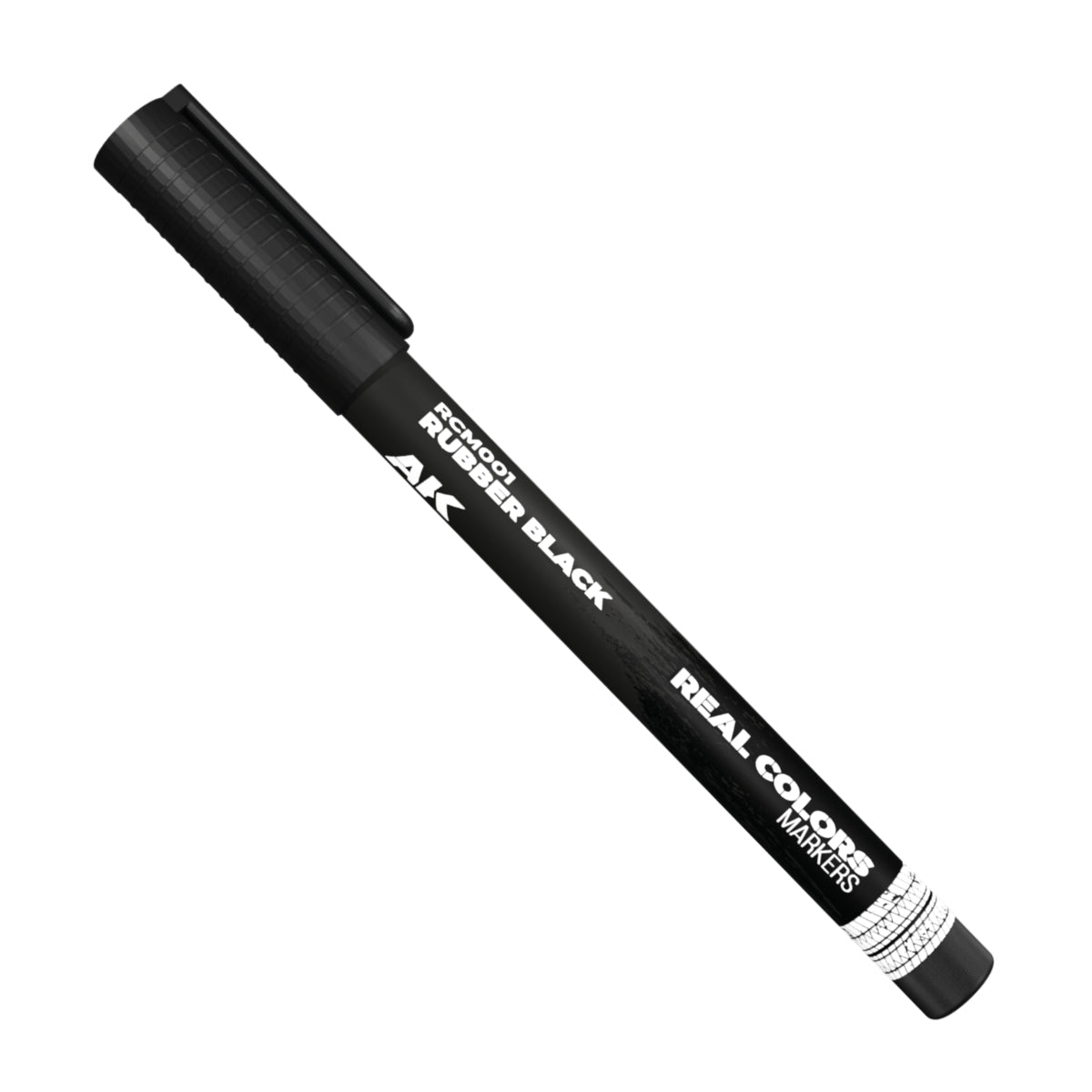 Real Colors Marker: Acrylic Paint Rubber Black