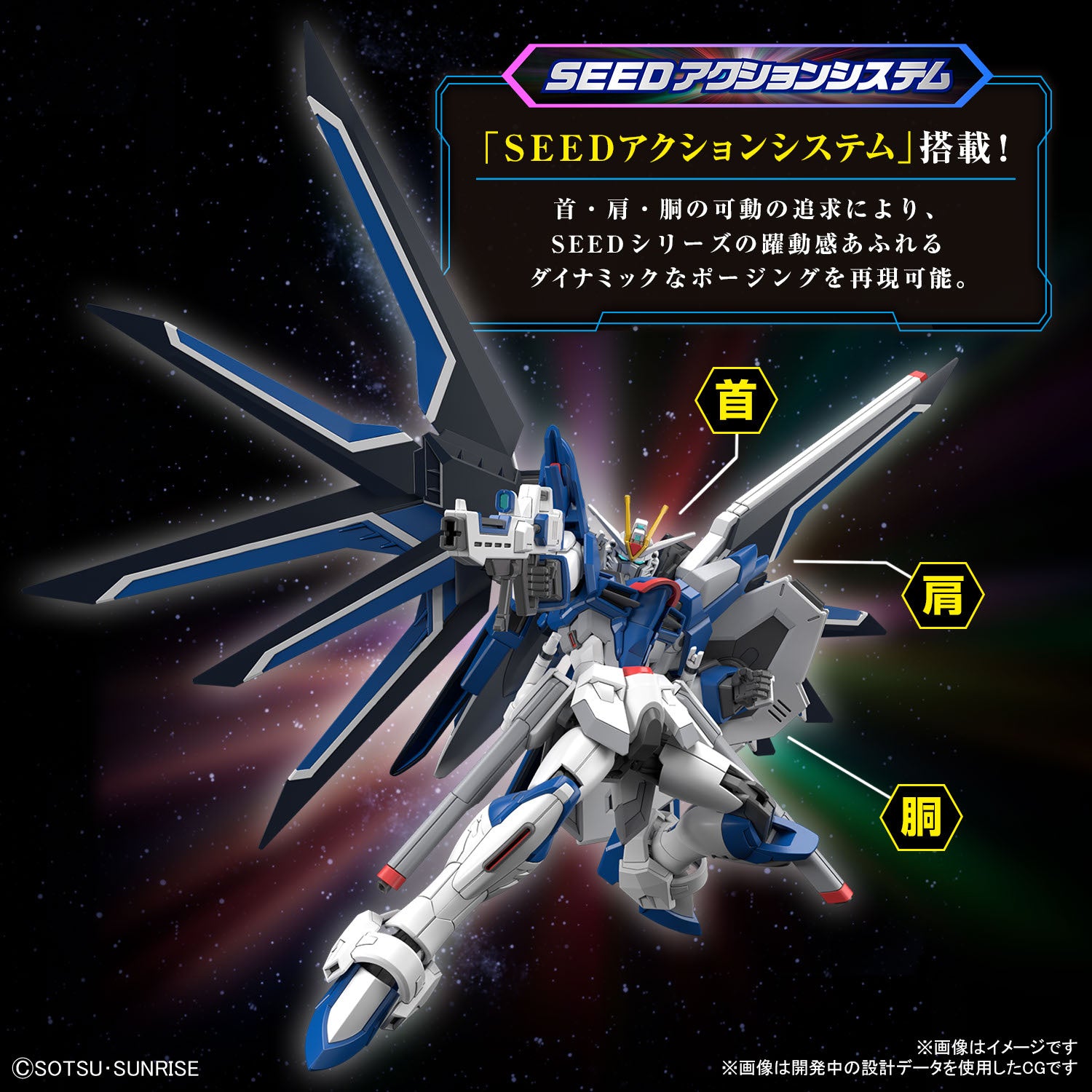 HG Rising Freedom Gundam 1:144