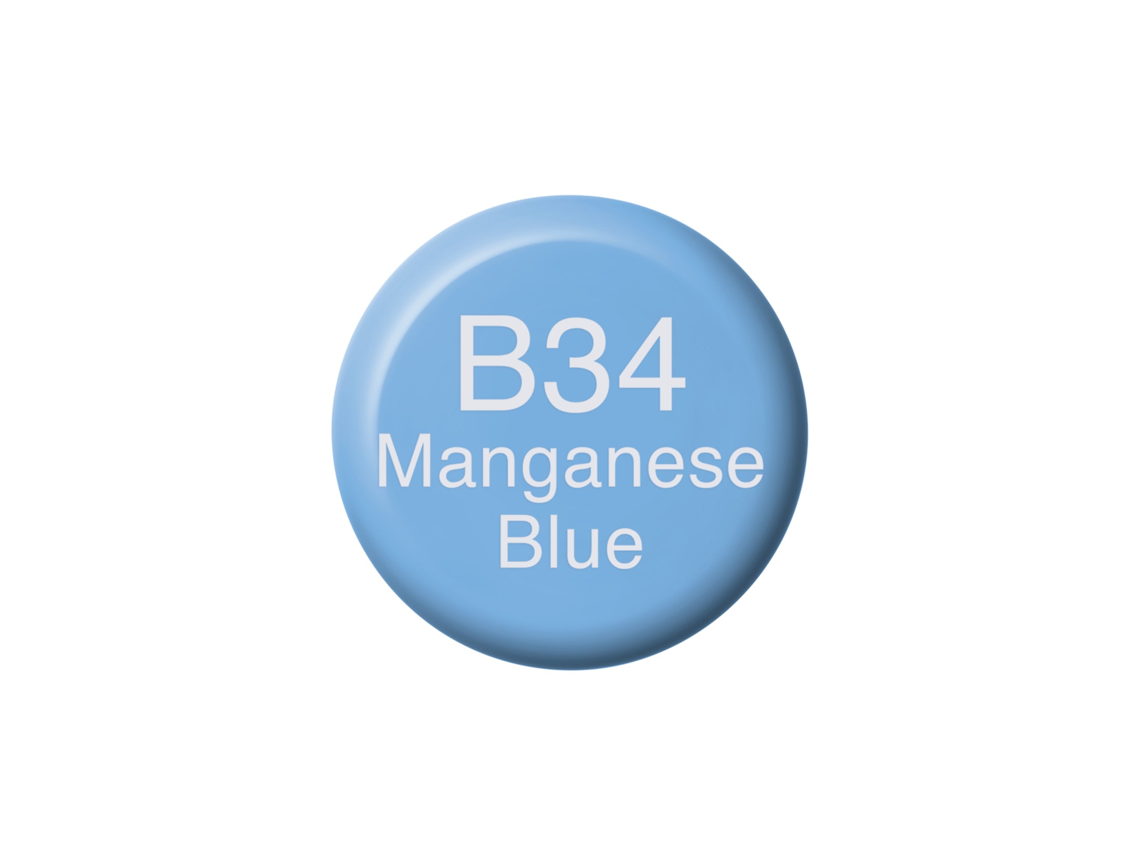 Copic Ink Refill Blues, Manganese Blue B34 (4511338055991)