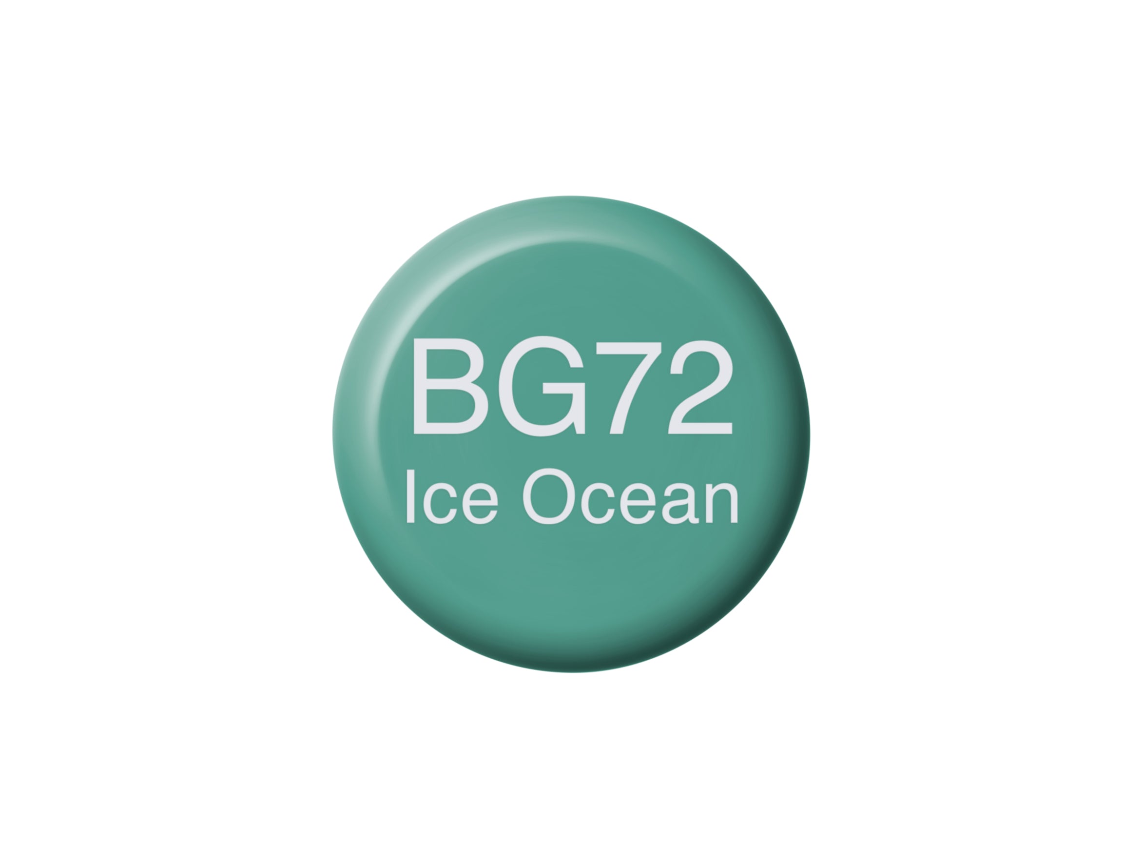 Copic Ink Refill Blue Greens, Ice Ocean BG72 (4511338056356)