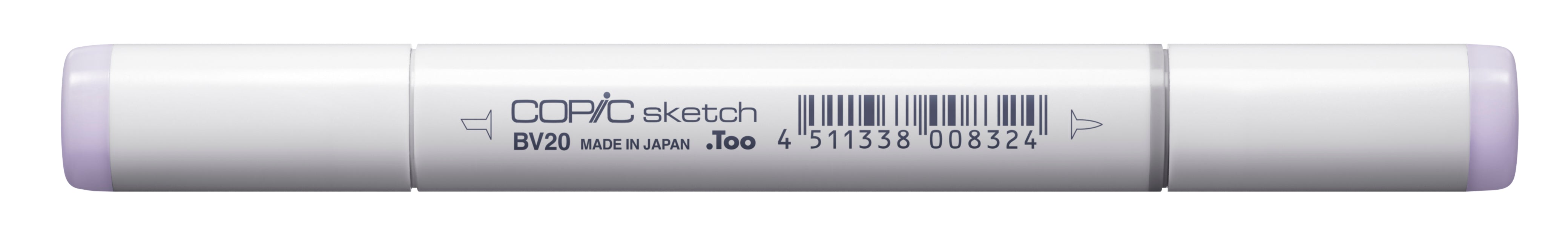 Copic Sketch Marker Blue Violets, Dull Lavender BV20 (4511338008324)