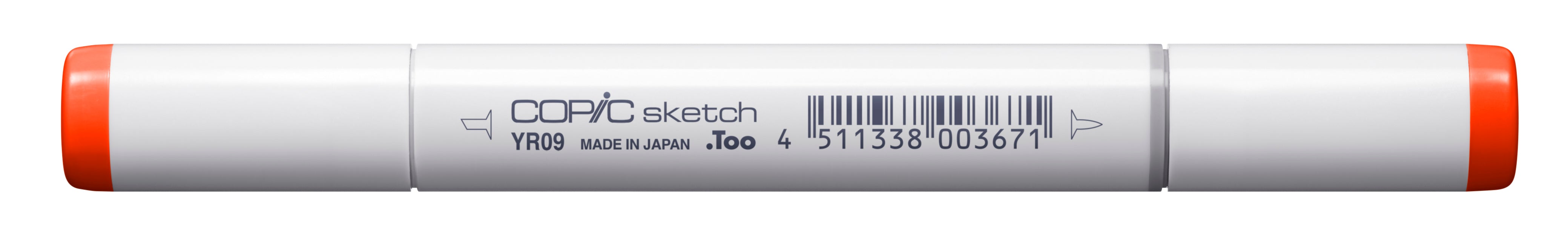 Copic Sketch Marker Yellow Reds, Chinese Orange YR09 (4511338003671)