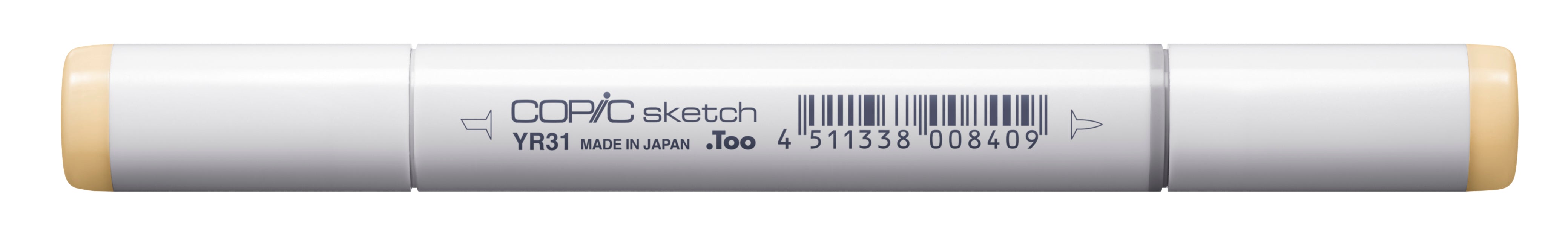 Copic Sketch Marker Yellow Reds, Light Reddish Yellow YR31 (4511338008409)